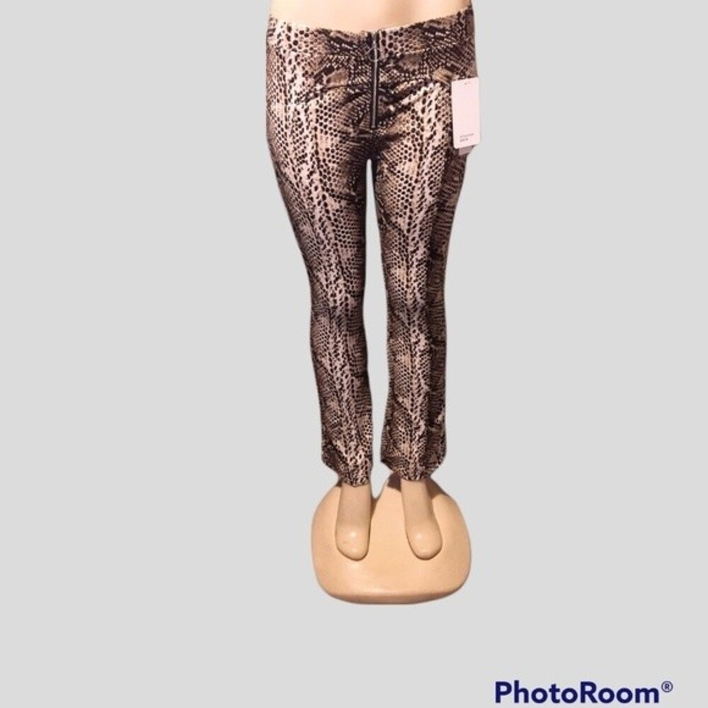 Vibrant Brown Snake Pants S